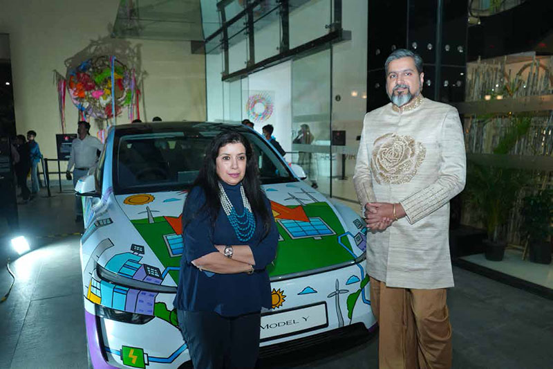 Tesla Kala Car (Art in Motion) - 13th March to 12th April 2026